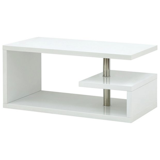 Silver coffee deals table argos