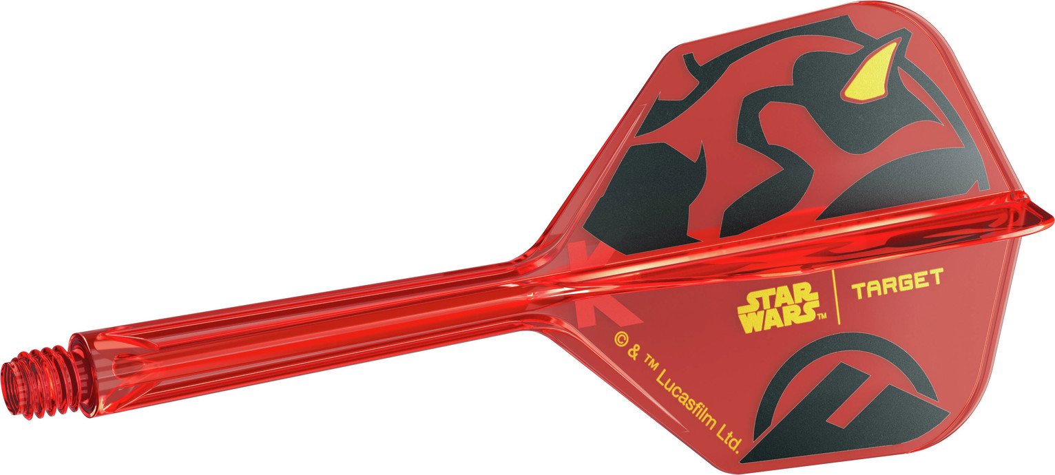 Star Wars Target Darts Darth Maul K-Flex Flights and Shafts