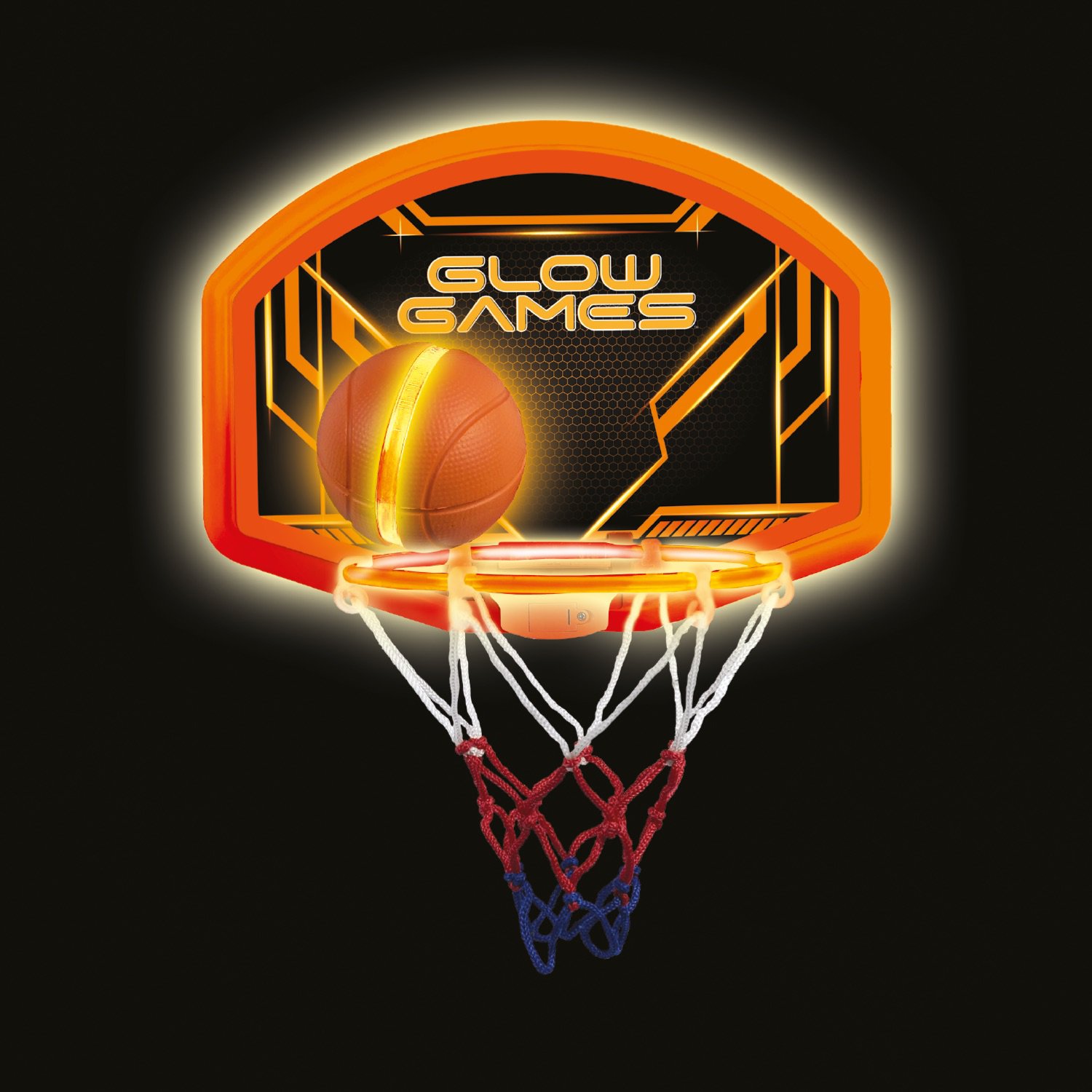 Glow Games Light Up Basketball Set