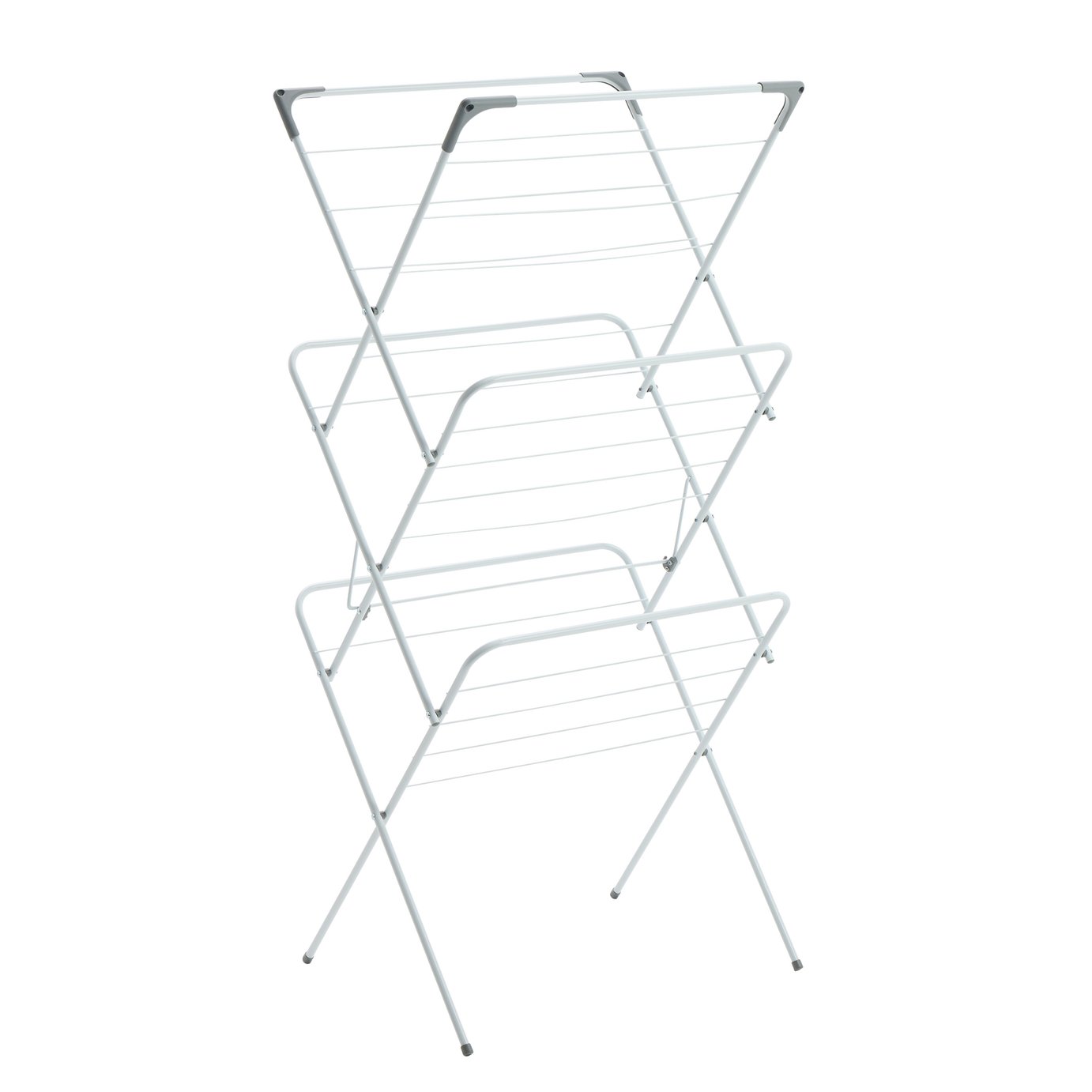 Argos Home 14m 3 Tier Indoor Airer - White