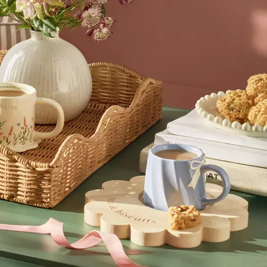 Argos Home Tea and Biscuit Tray