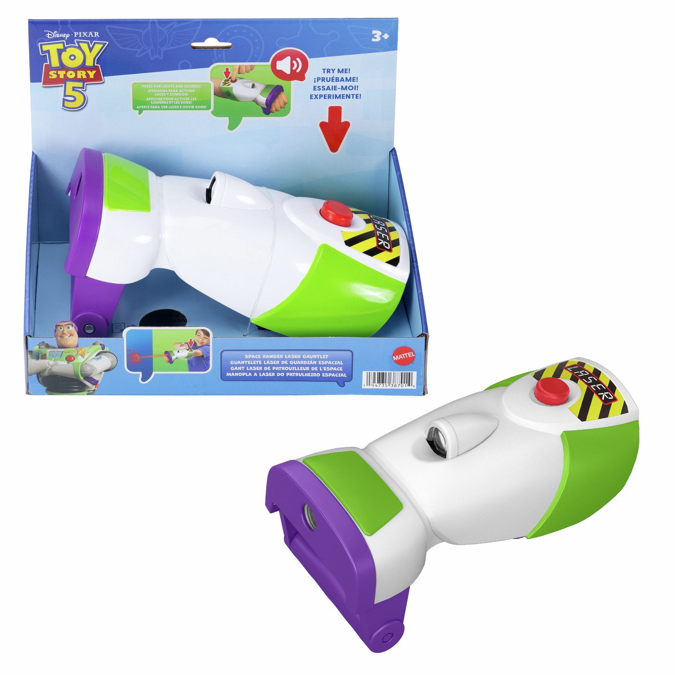 Disney & Pixar Toy Story 5 Space Ranger Laser Gauntlet Buzz