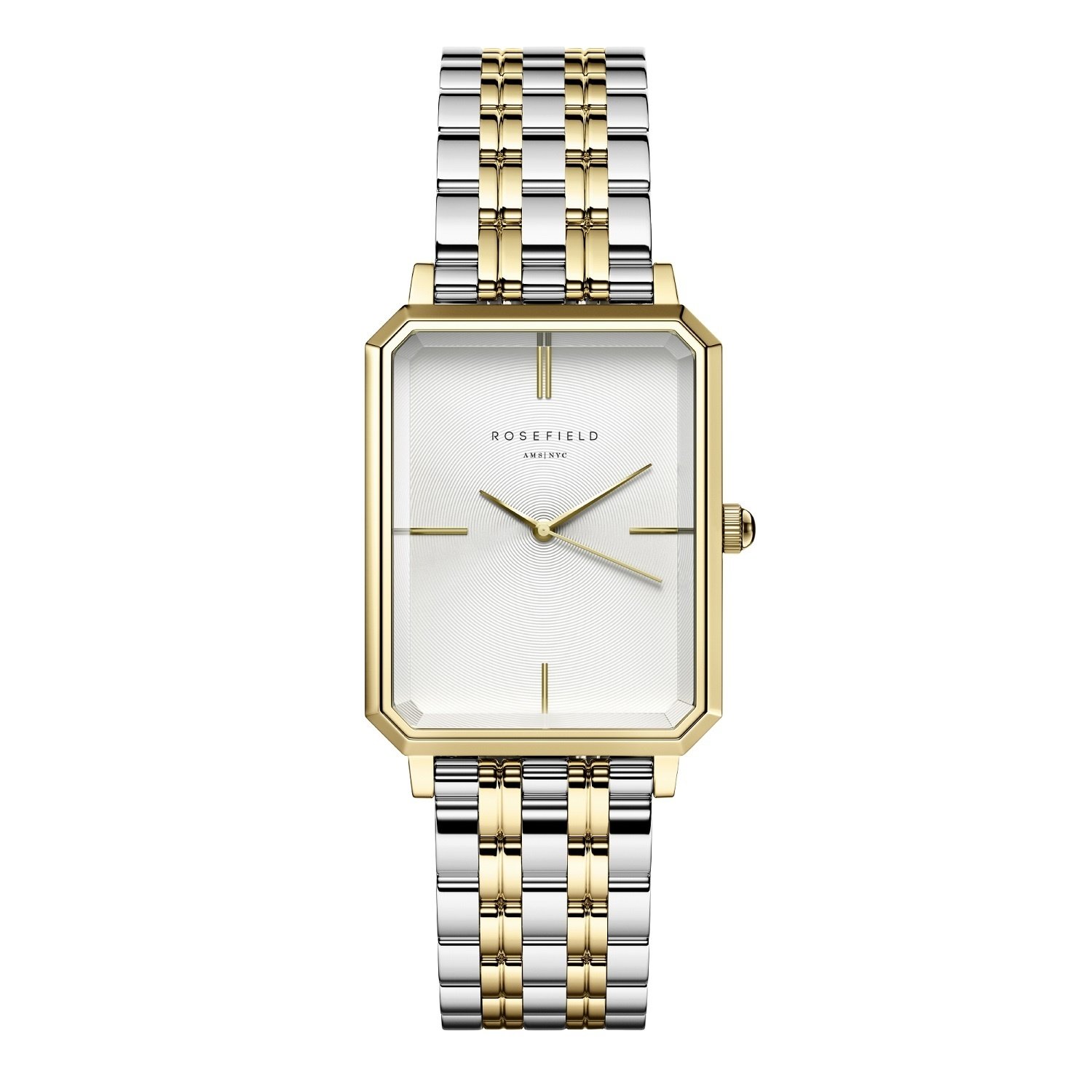 Rosefield Octagon Ladies Duotone Steel Bracelet Watch
