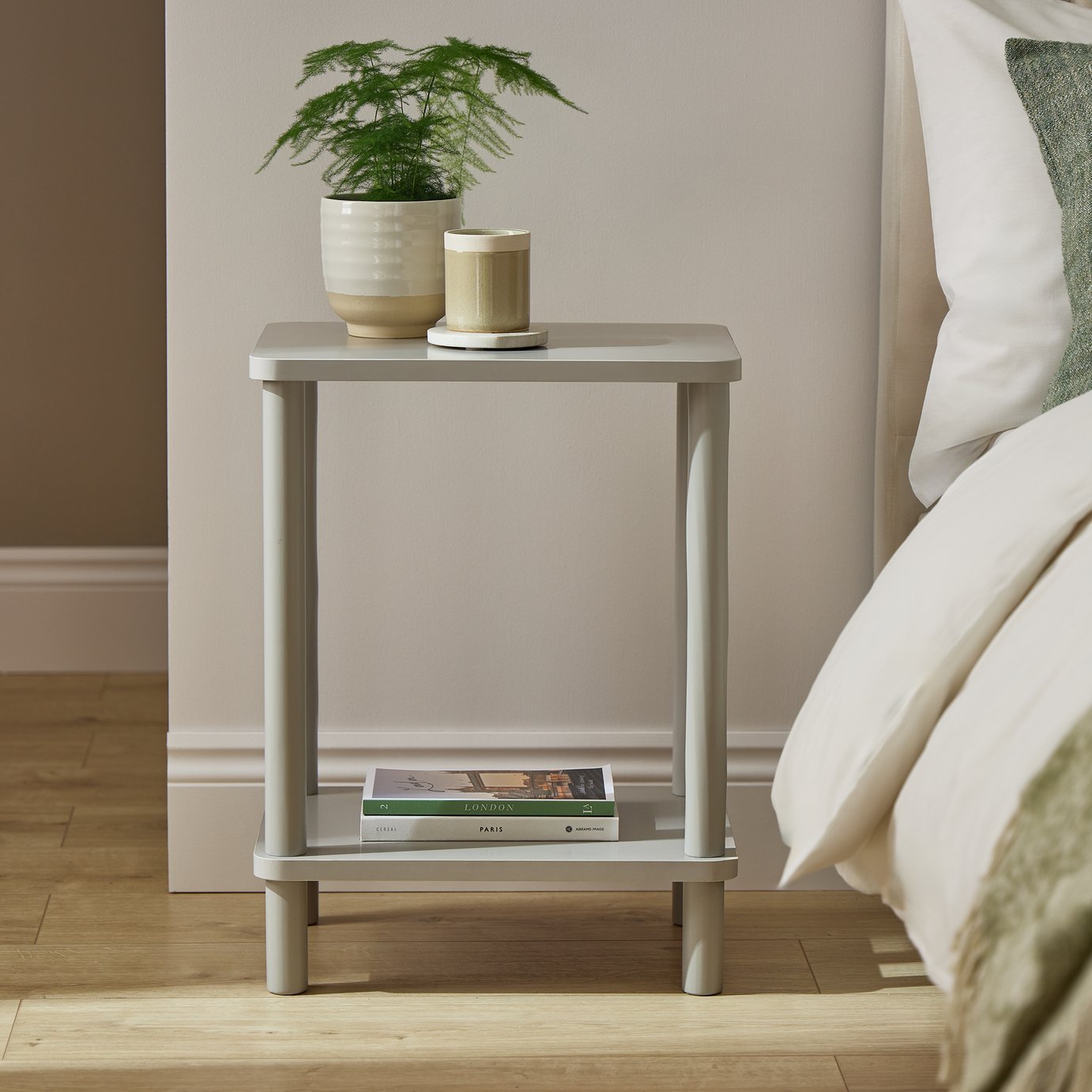 Argos Home Andrea Set of 2 Bedside Table