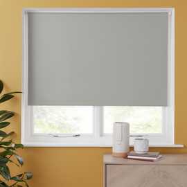 Argos Home Blackout Cloud Grey Roller Blind