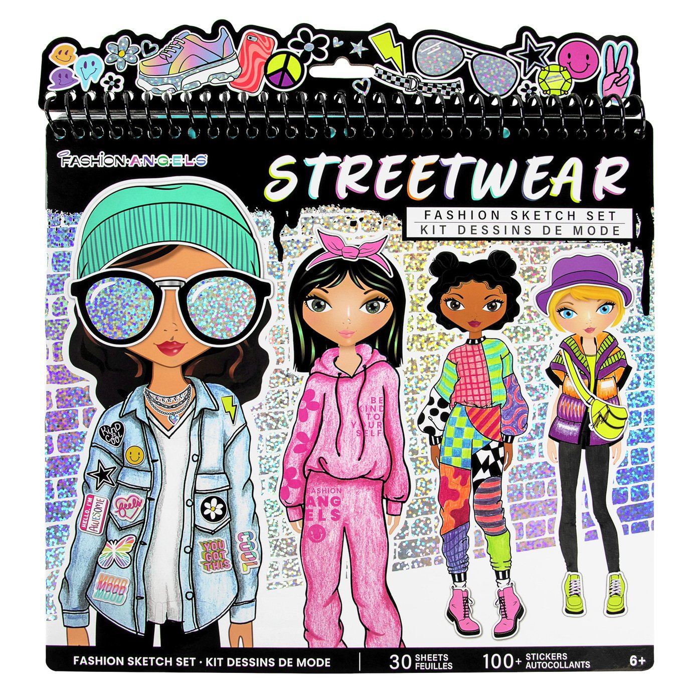 Fashion Angels Streetwear Fashion Design Sketch Portfolio 