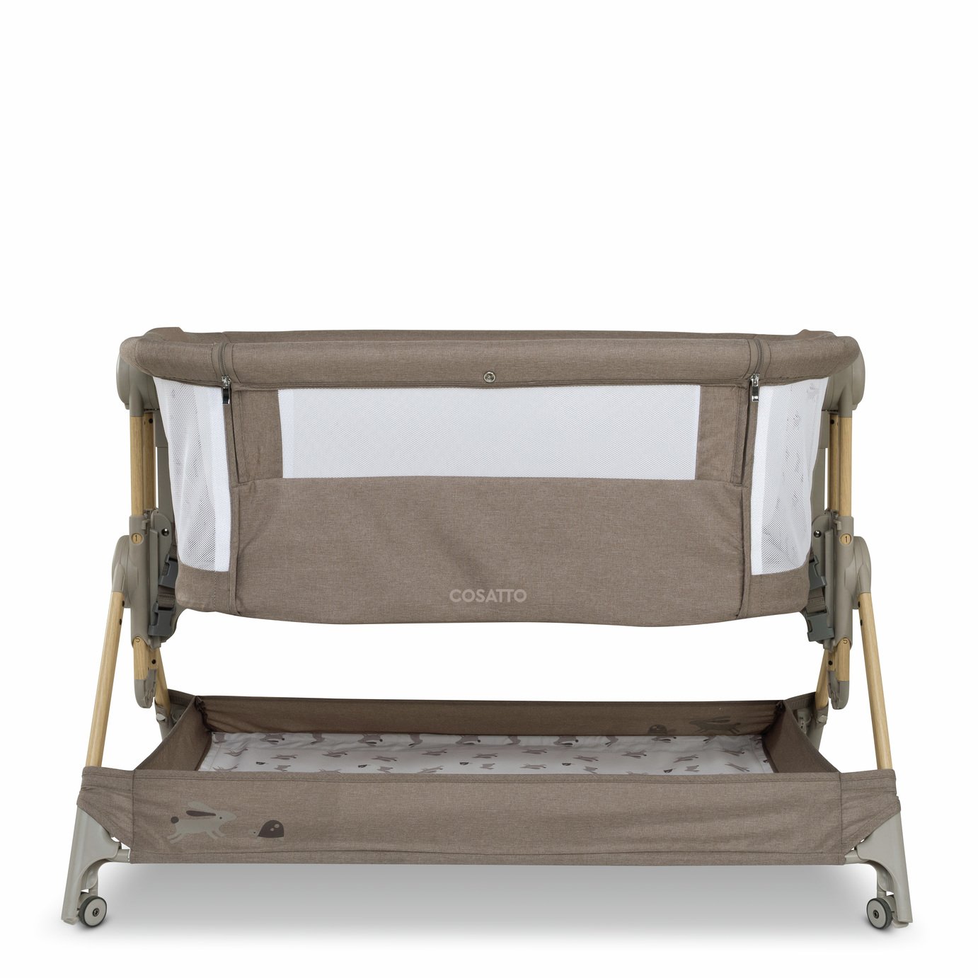 Cosatto Close To Me Folding Bedside Crib - Lollop