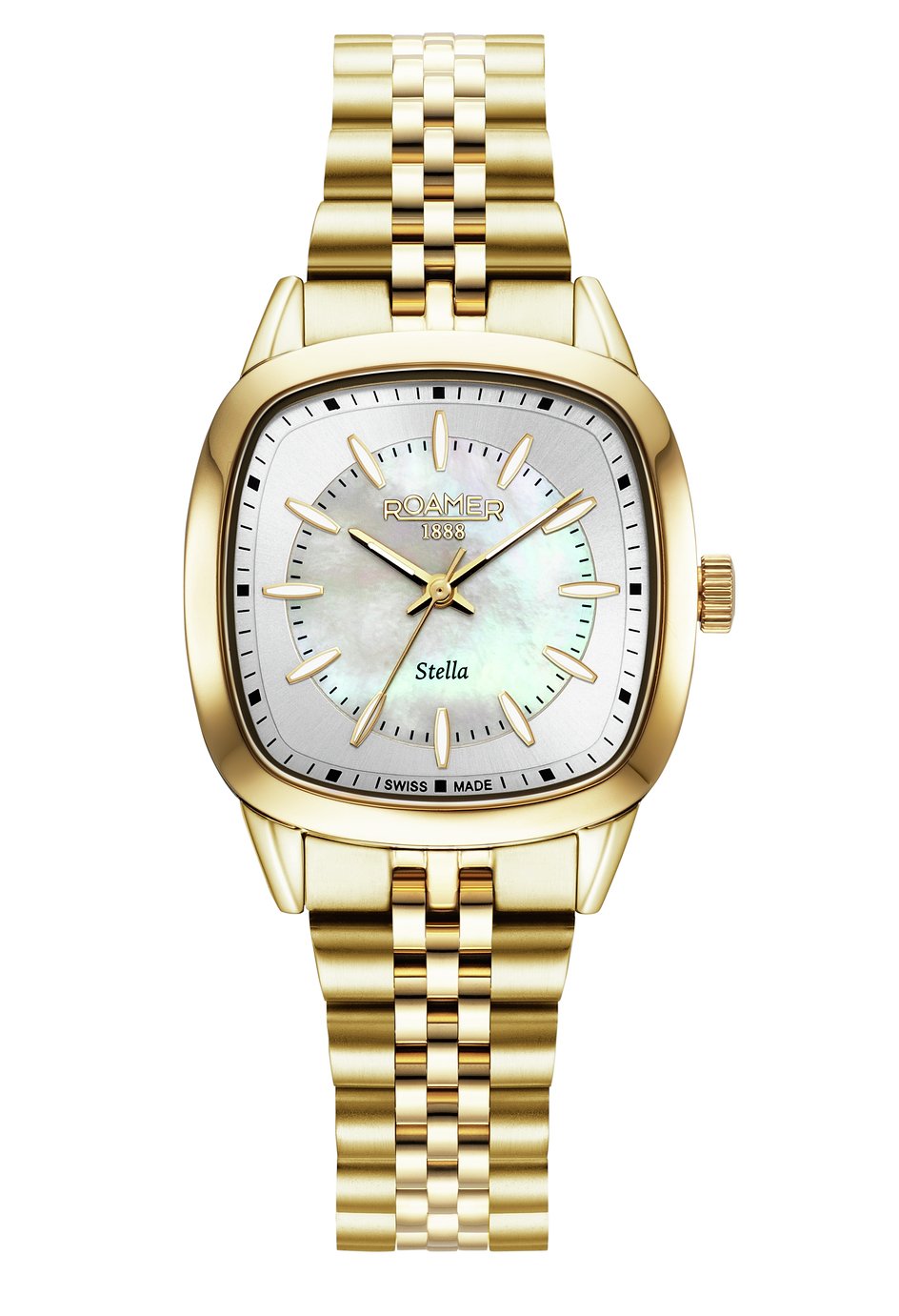Roamer Stella Gold Ladies Bracelet Watch