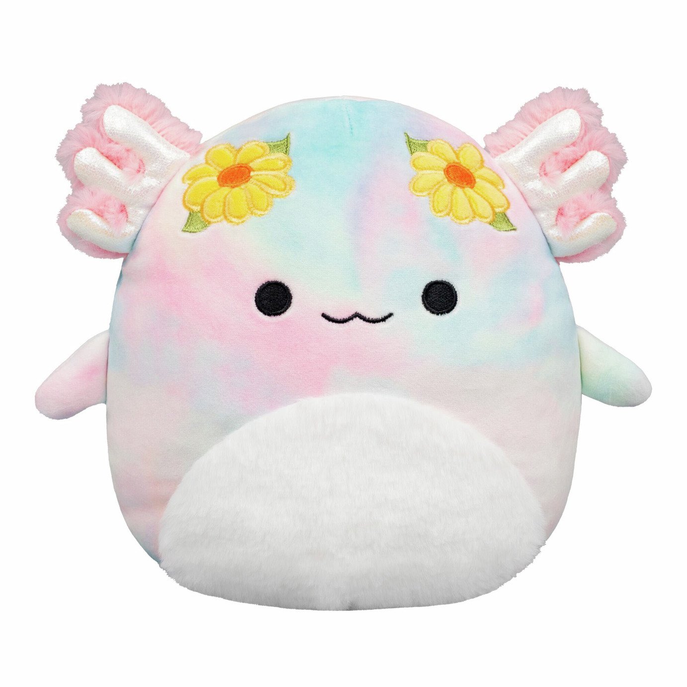 Squishmallows 7.5-Inch Tinley The Tie-Dye Axolotl Soft Toy