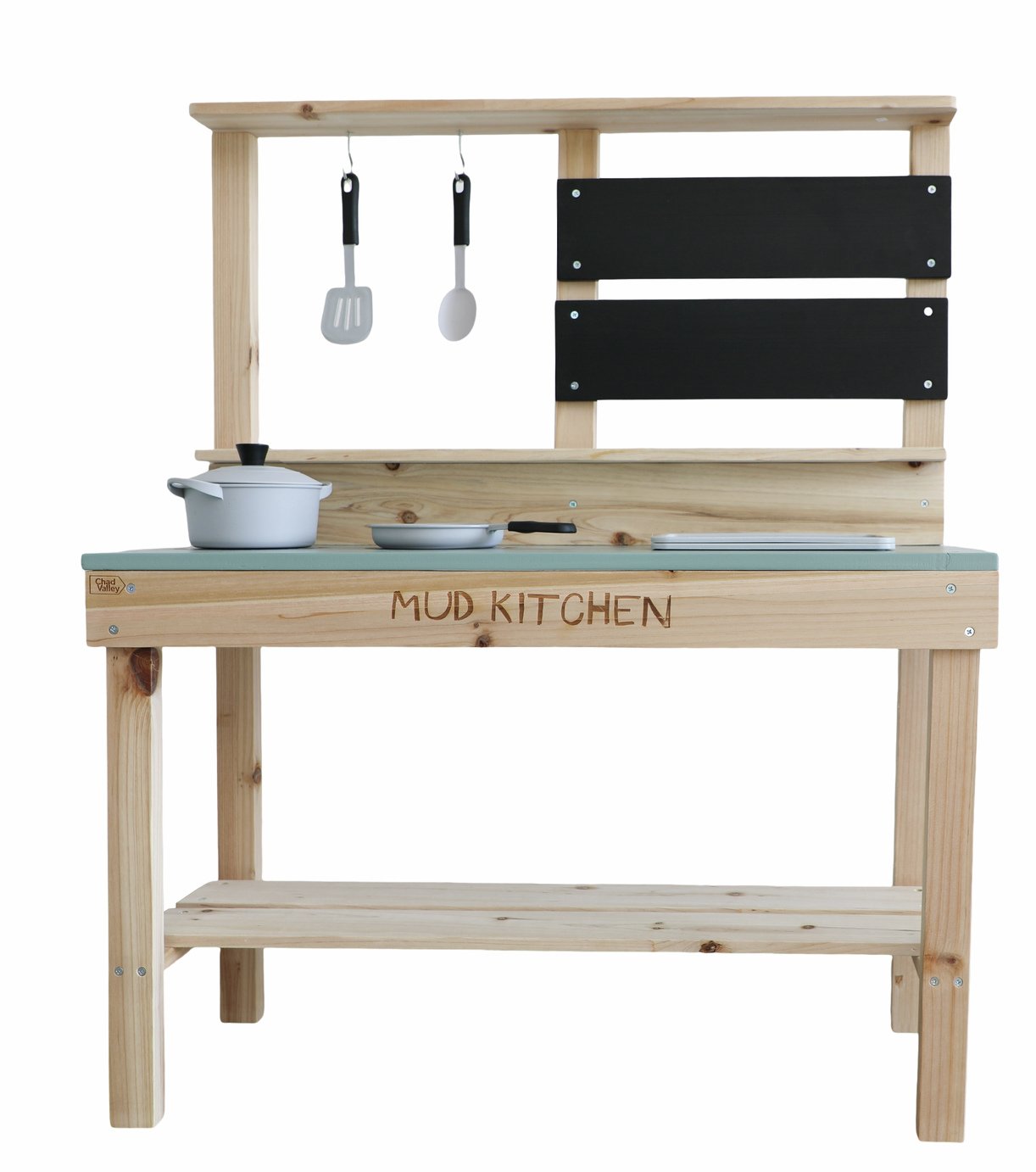 Chad Valley Wooden  Play House with Mud Kitchen