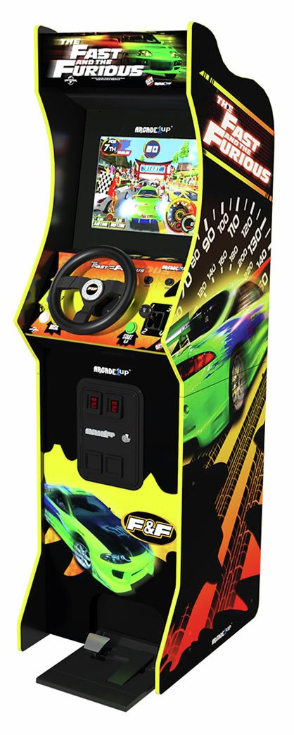 Arcade1UP The Fast & The Furious Deluxe Arcade Machine
