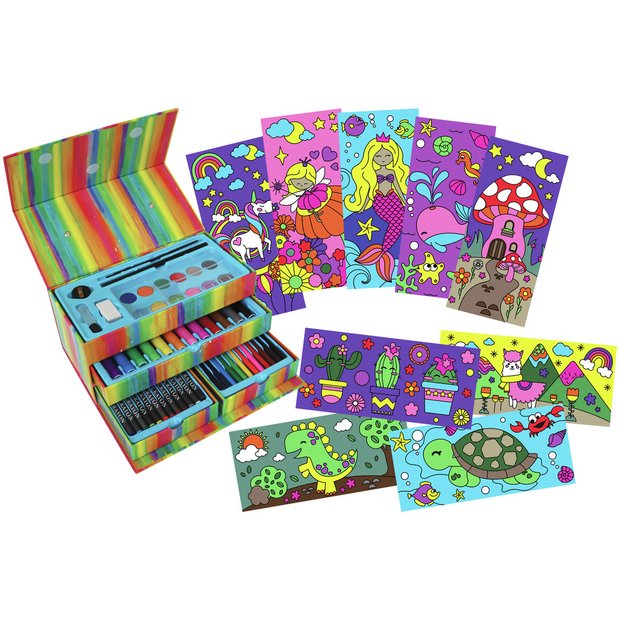 Buy Chad Valley Be U Rainbow Art Set | Drawing and painting toys