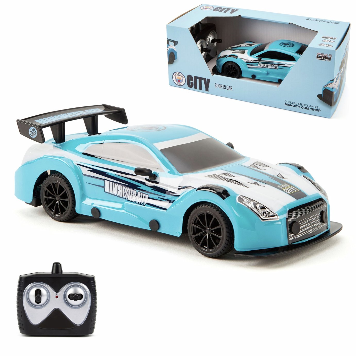Manchester City FC 1:24 Radio Controlled Sports Car