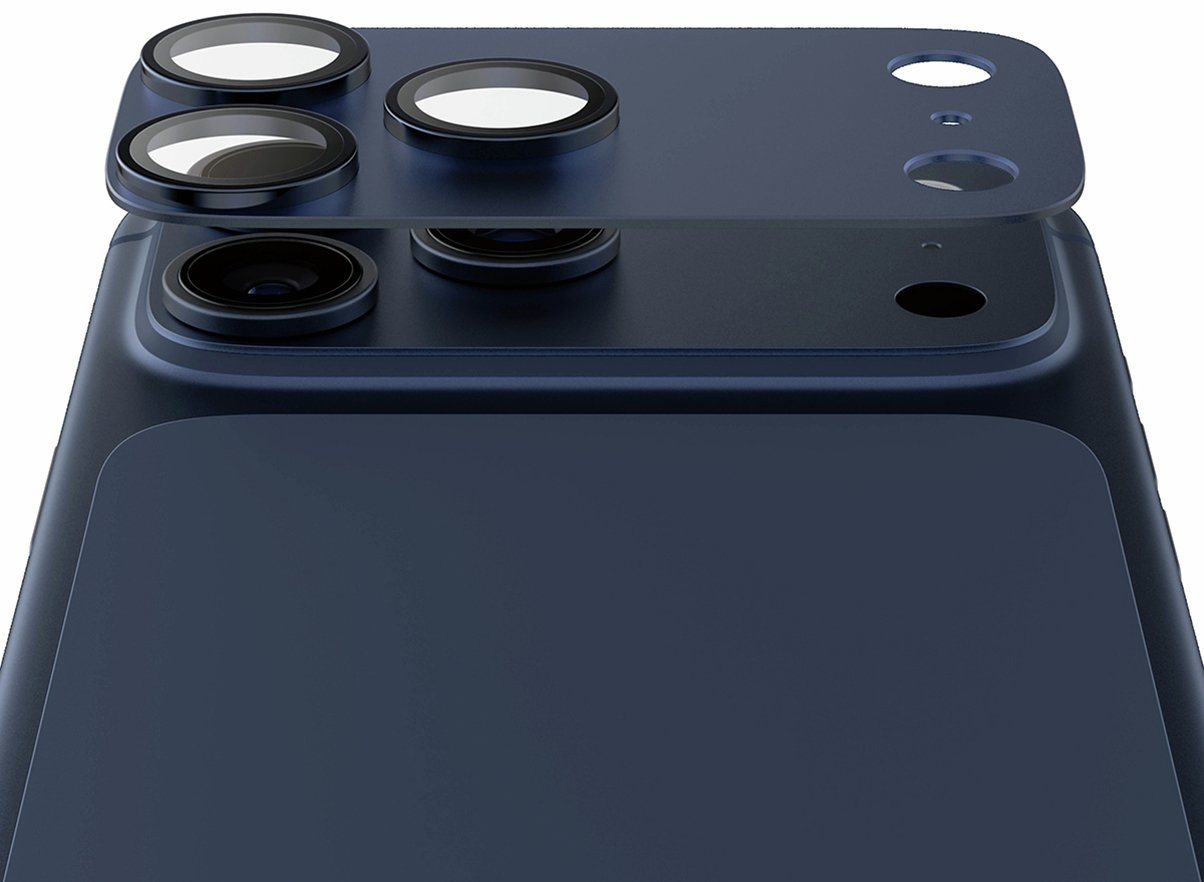 PanzerGlass FENDER iPhone 17 Pro Max Camera Protector - Blue