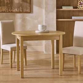Argos Home Sendi Extend 2-4 Wood Effect Dining Table - Oak