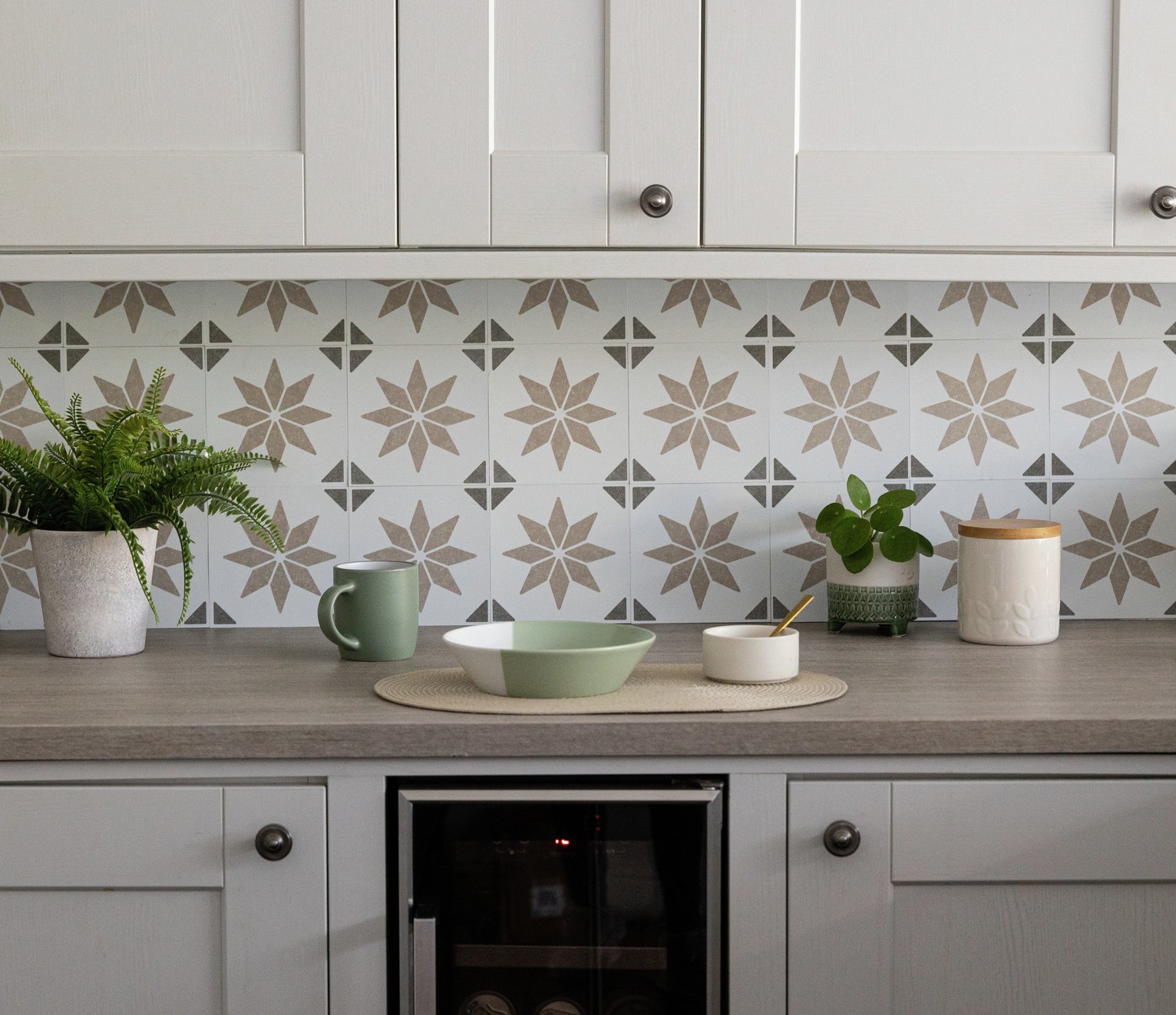 D-C-Fix Alia Neutral Self Adhesive Wall Tiles