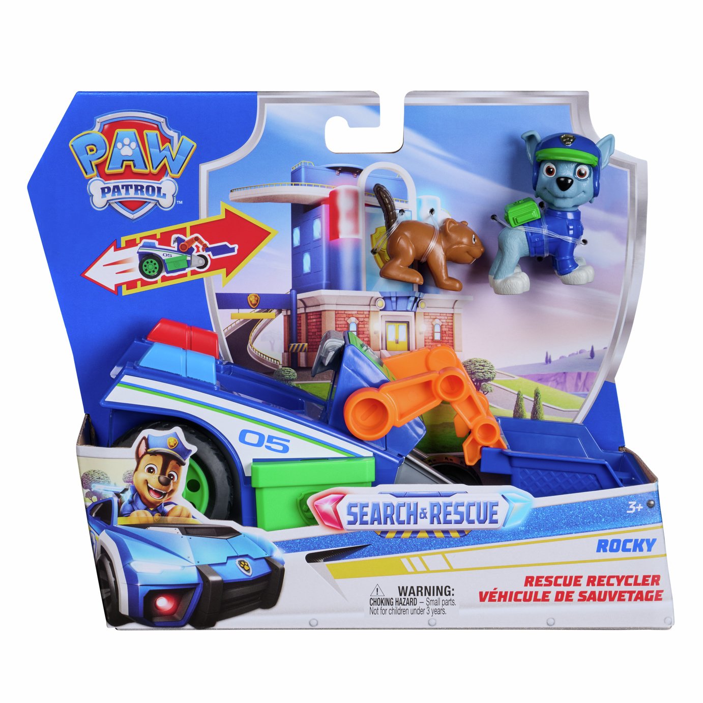 PAW Patrol Search & Rescue Rocky Rescue Recycler