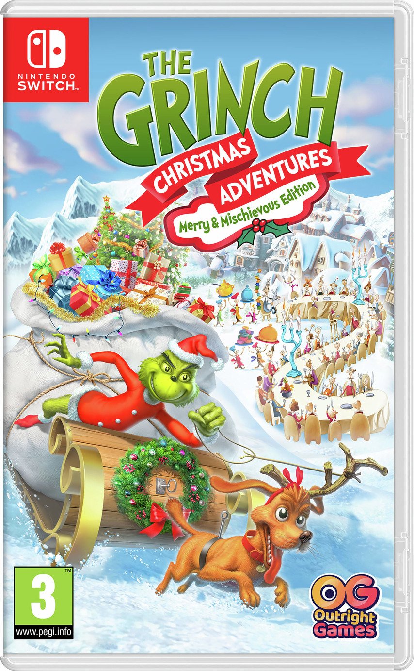 The Grinch Christmas Adventures M & M Edition Switch Game