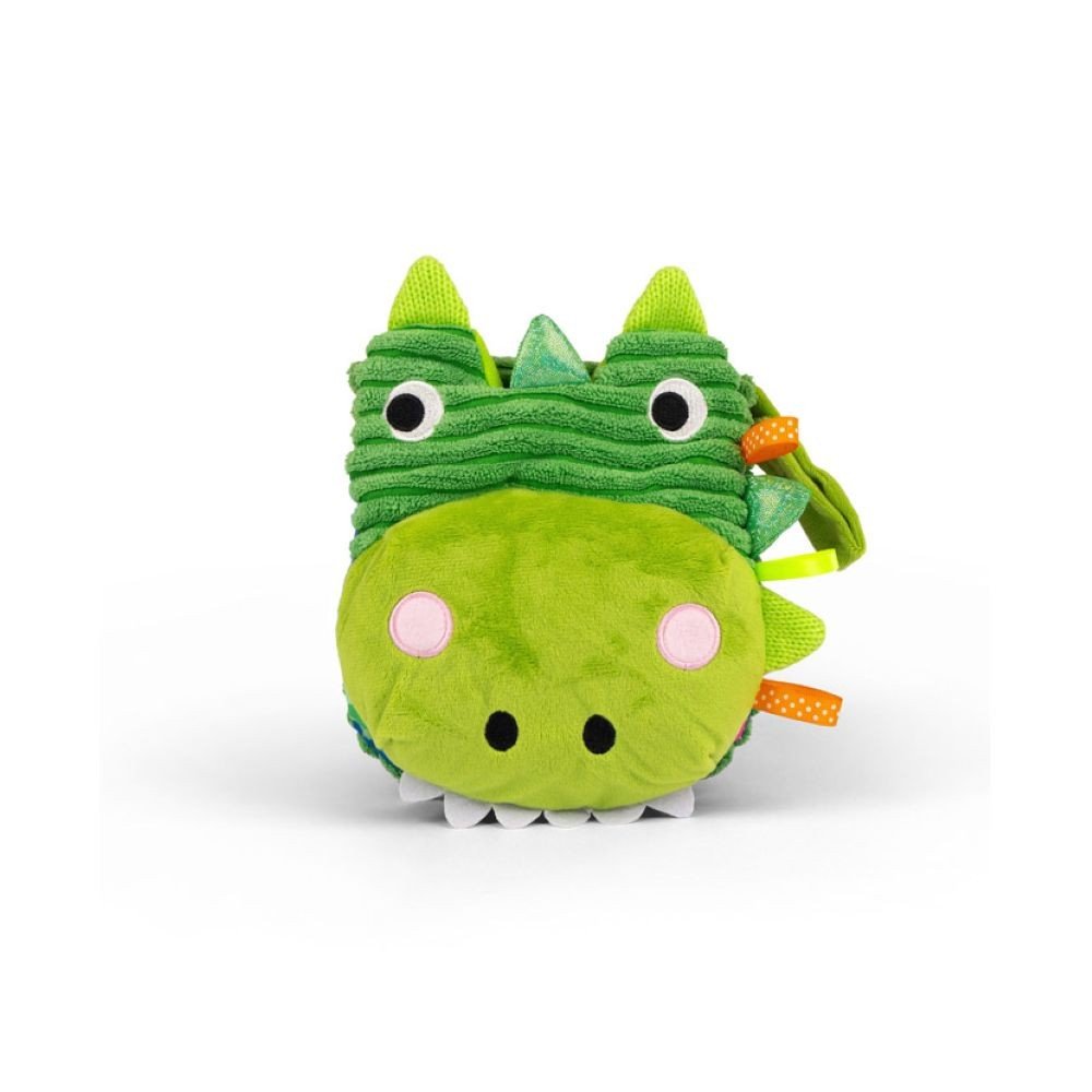 Sensory Snuggables Dinosaur Hand Puppet Book