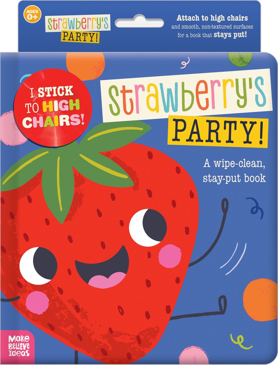 Make Believe Ideas Strawberrys Party Highchair Book