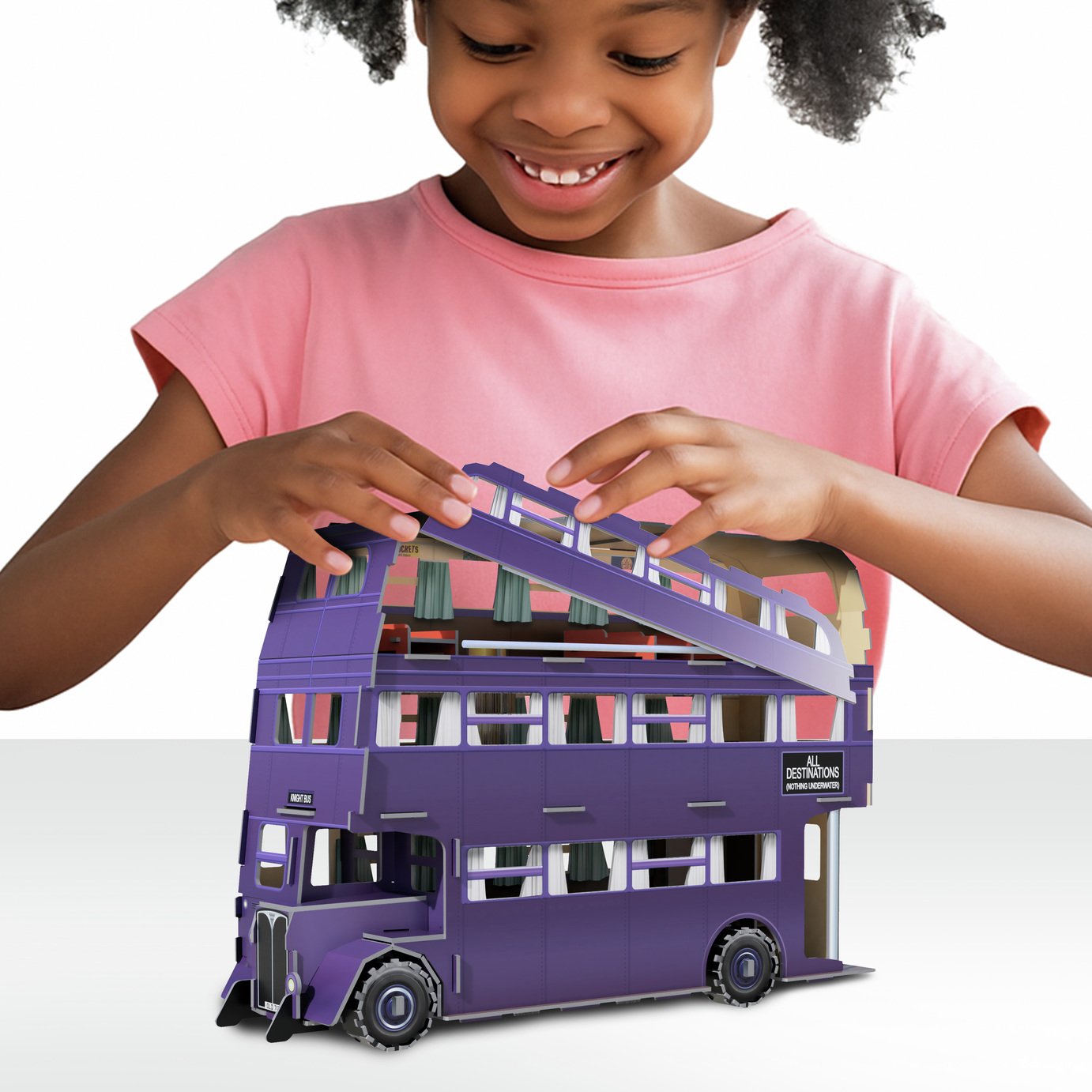 Maker Kitz Harry Potter Light Up Knight Bus Craft Kit