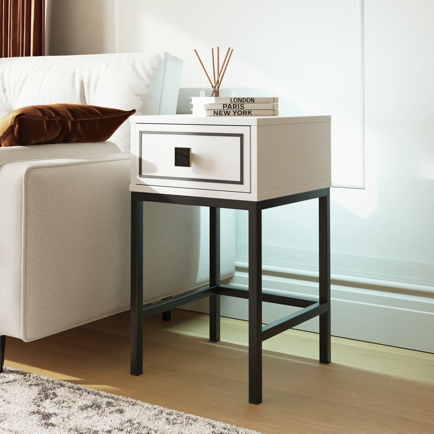 Frank Olsen Mia 1 Drawer Lamp Table