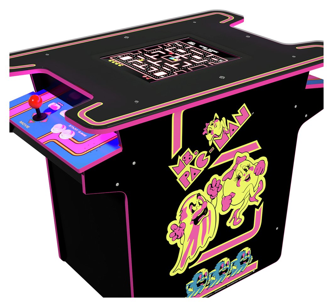 Arcade1UP Ms. Pac-Man Head-To-Head Arcade Table