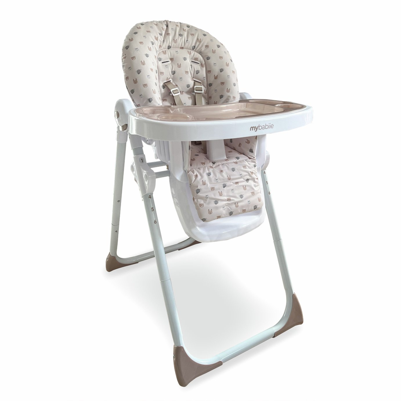 My Babiie MBHC8 Premium Highchair - Animal Kingdom