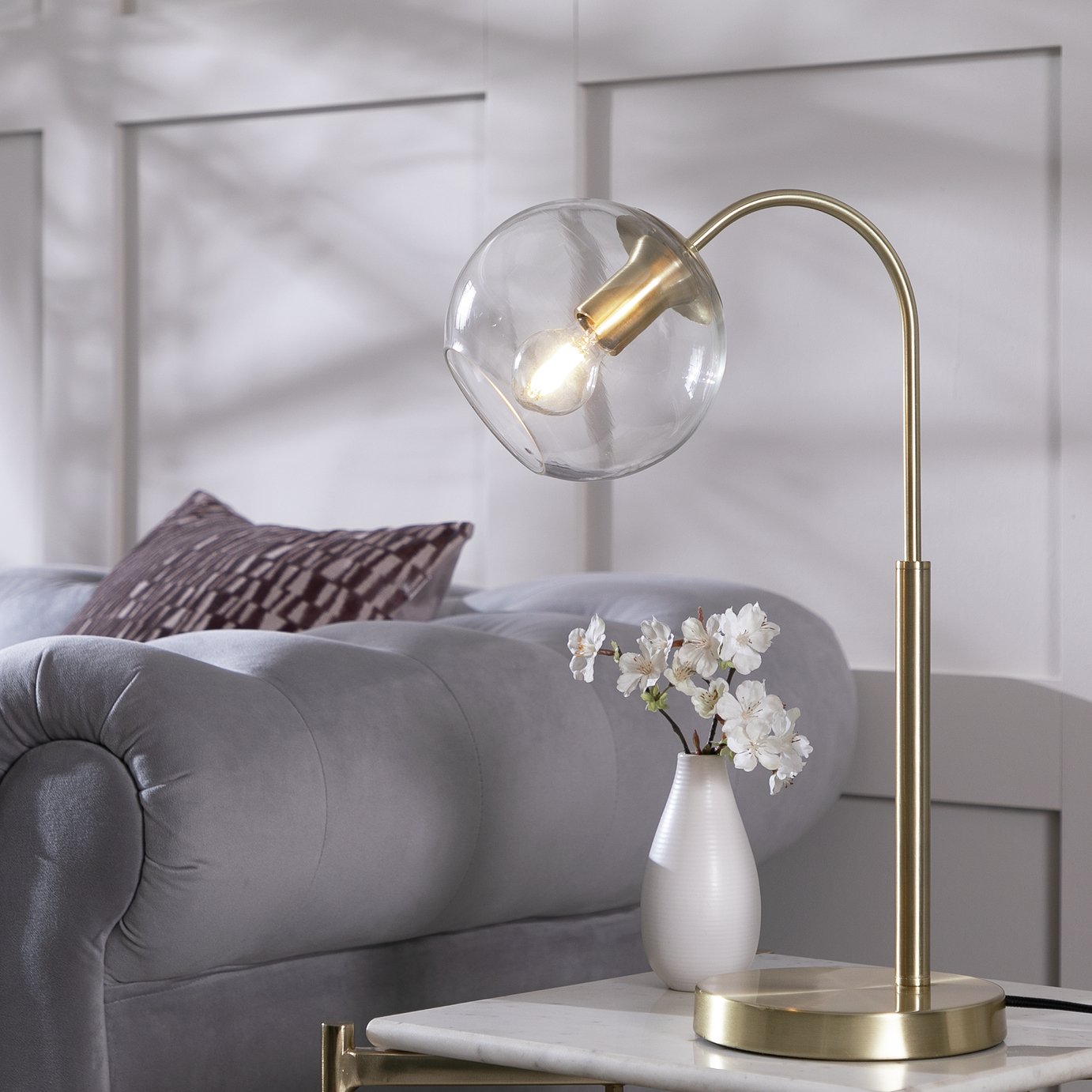 Habitat Coleman Metal Table Lamp