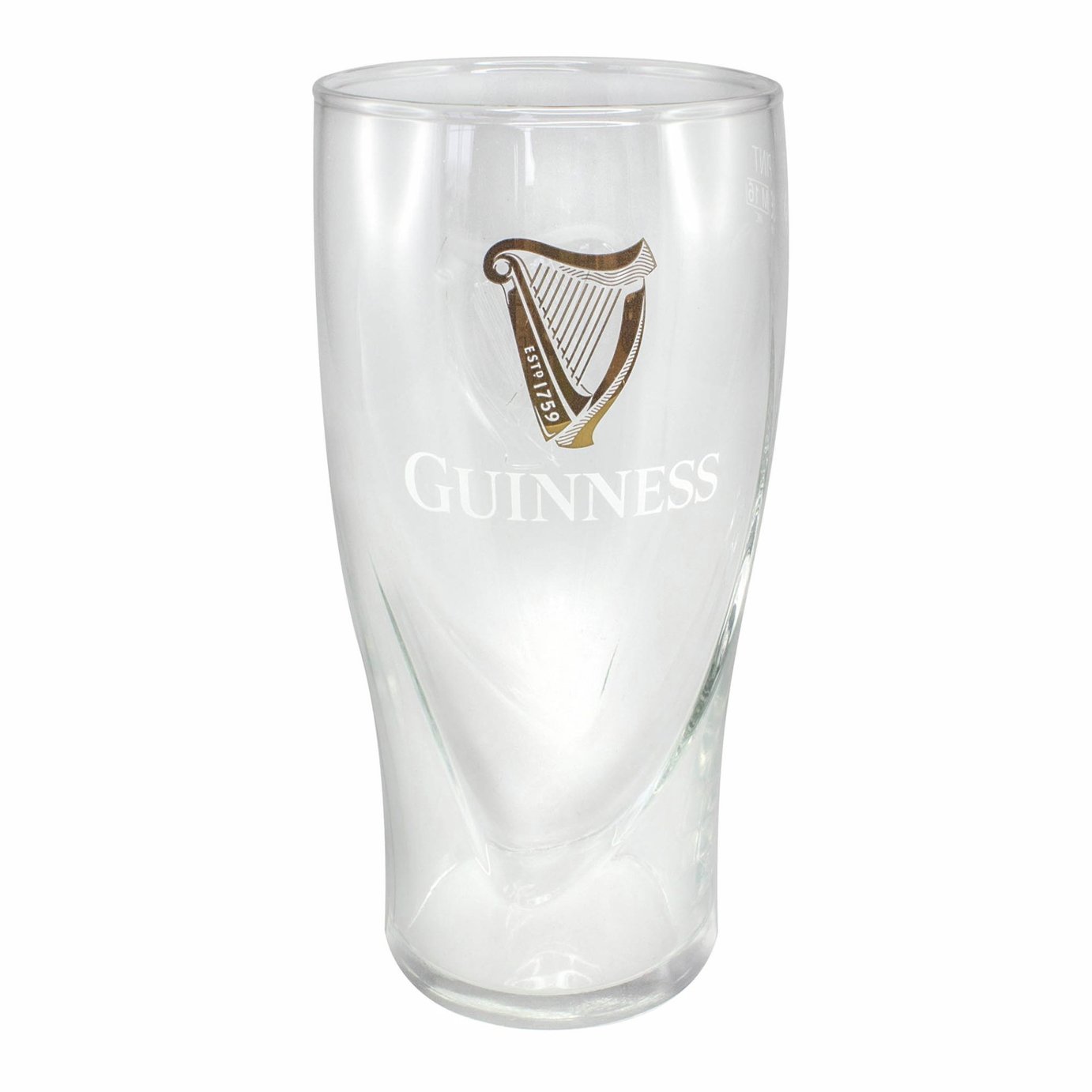 Guinness Embossed Pint Beer Glass Set - Pack of 2