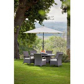 Buy Argos Home 8 Seater Rattan Effect Garden Corner Sofa Set