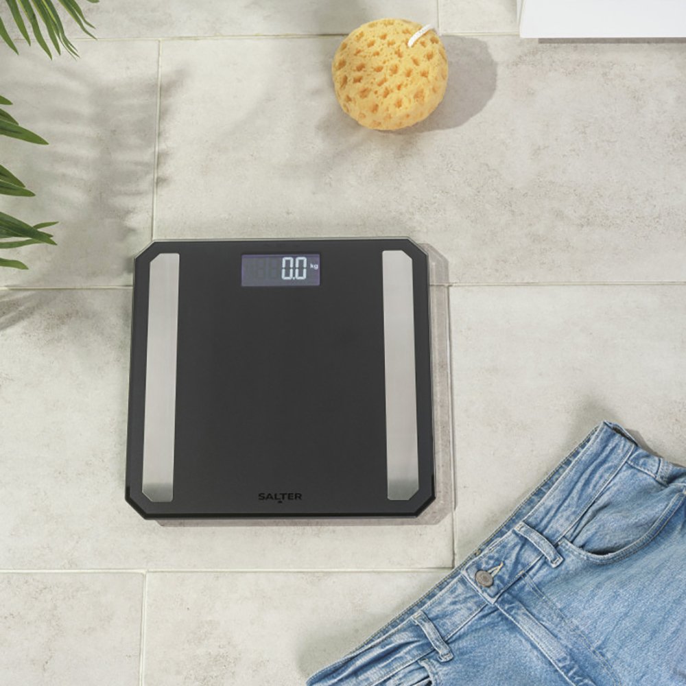 Salter Matt Black Analyser Scale