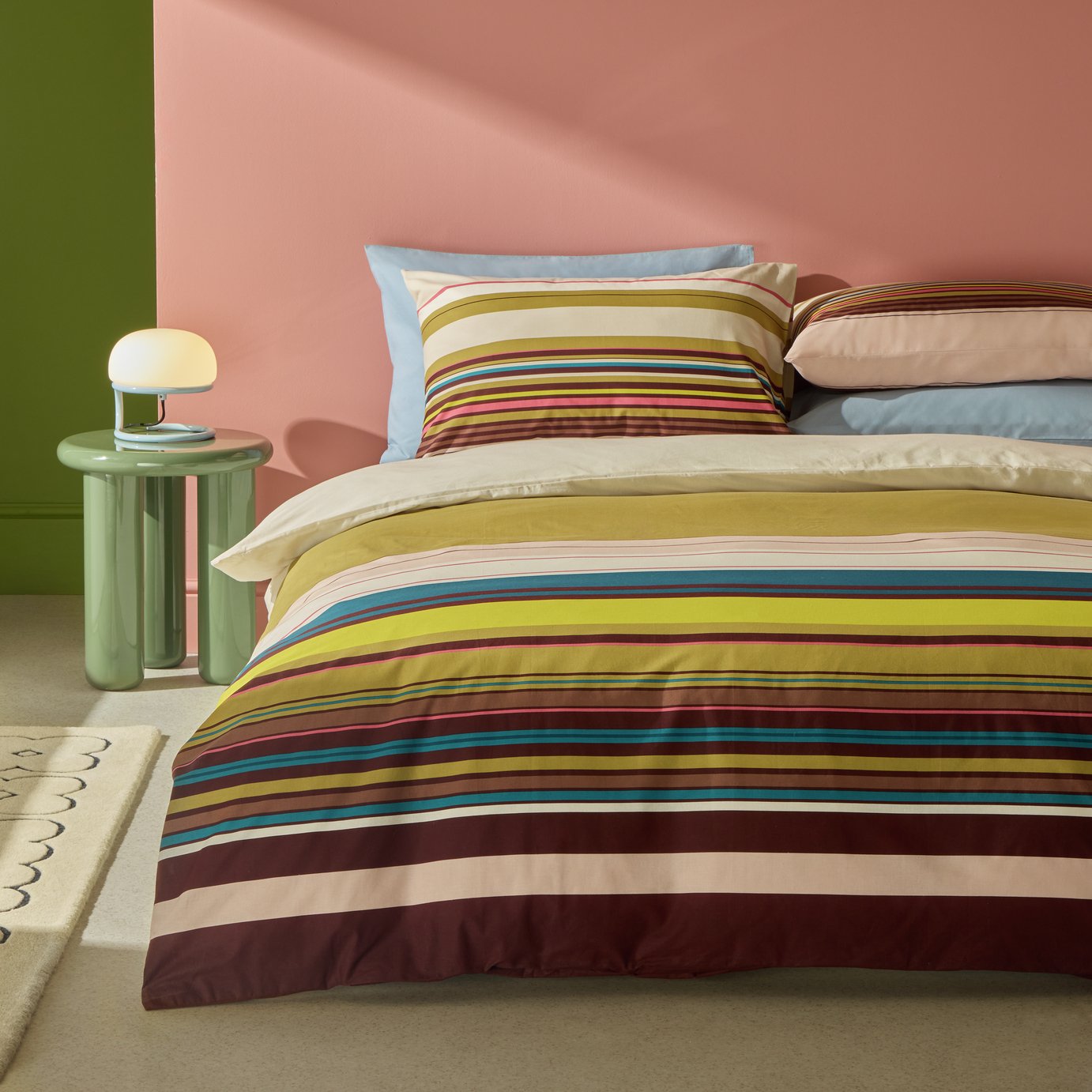 Habitat Cotton Archive Stripe Bedding Set