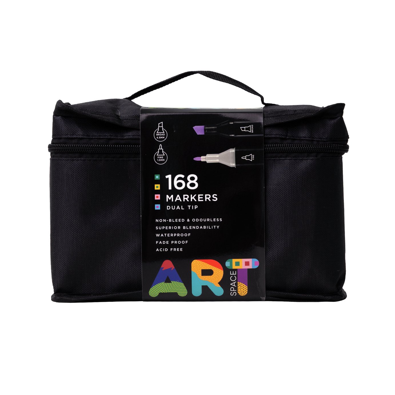 ArtSpace 168 Pieces Dual Tip Marker Set