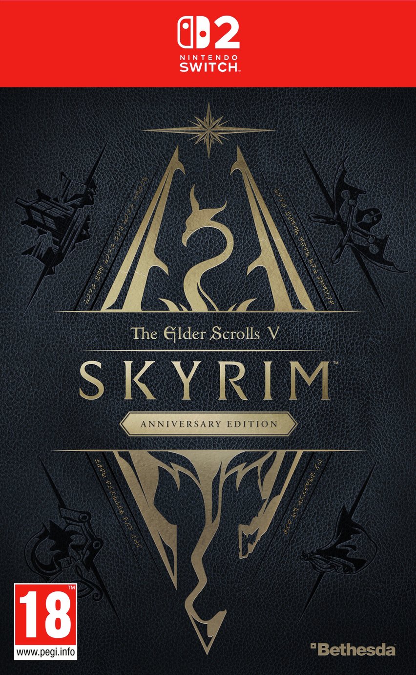The Elder Scrolls V: Skyrim Ann Edn Switch 2 Game Pre-Order