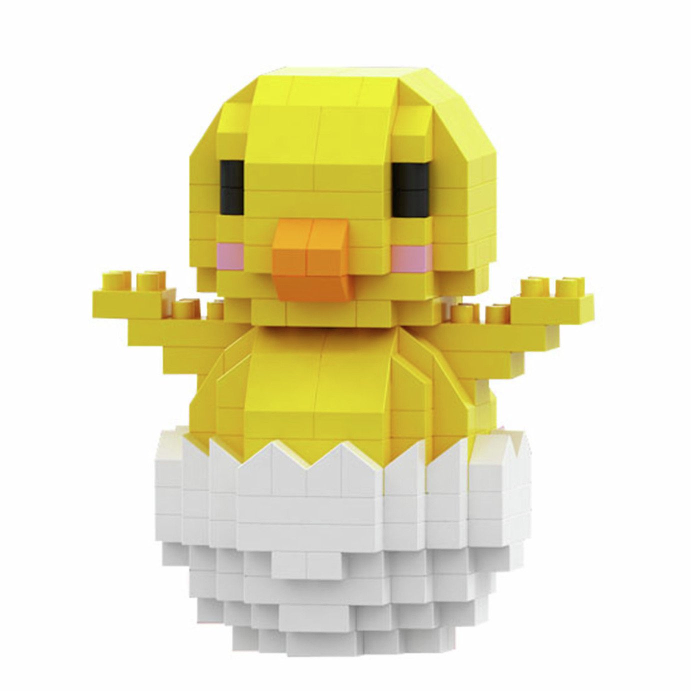Professor Puzzle Easter Chick Mini Bricks