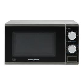 Morphy Richards 800W Standard Microwave - Silver