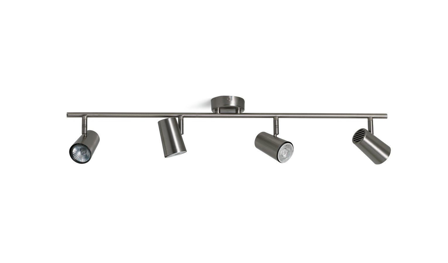Argos Home Brushed Chrome 4 Light Bar Light