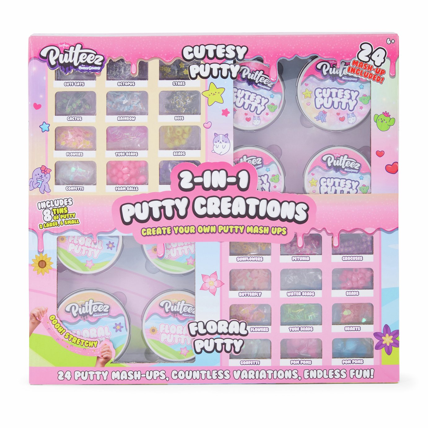 Putteez 2 In 1 Flowers Creation Set