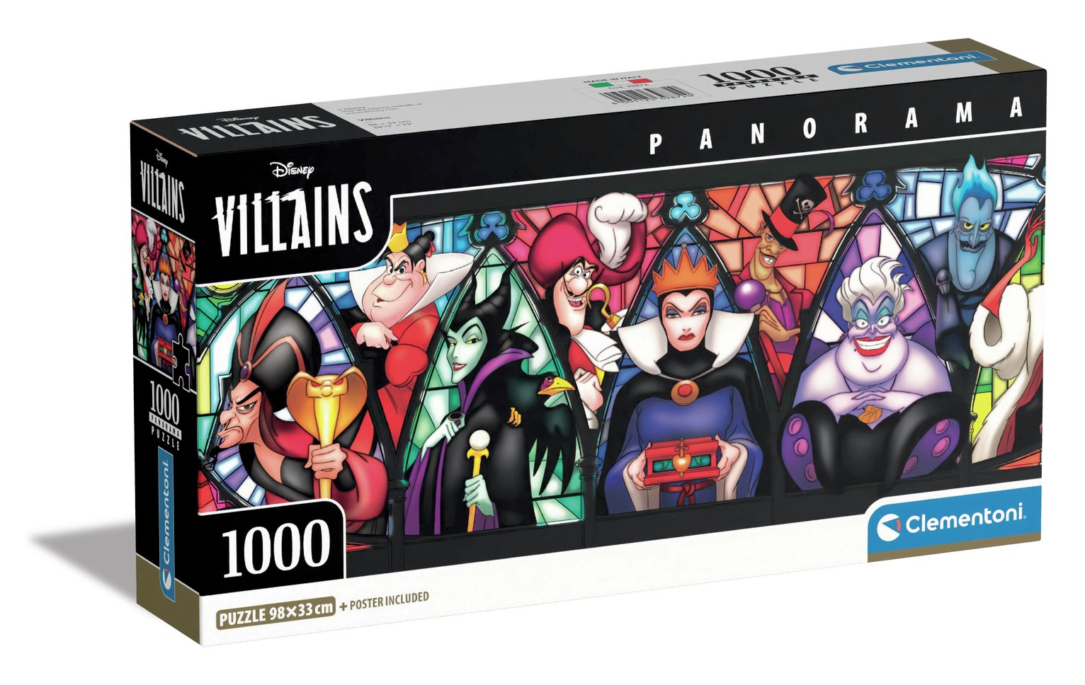 Clementoni Disney Villians 1000 Piece Jigsaw Puzzle