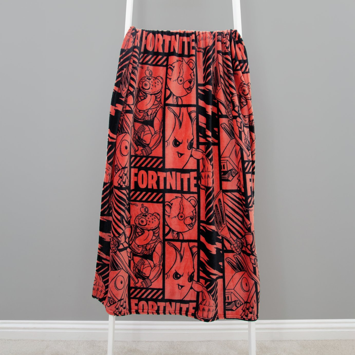 LEGO Fortnite Clutch Rot Fleece Throw - Red - 150x100cm
