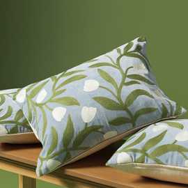 Habitat x Scion Odette Crewel Embroidery Cushion - 40x55cm