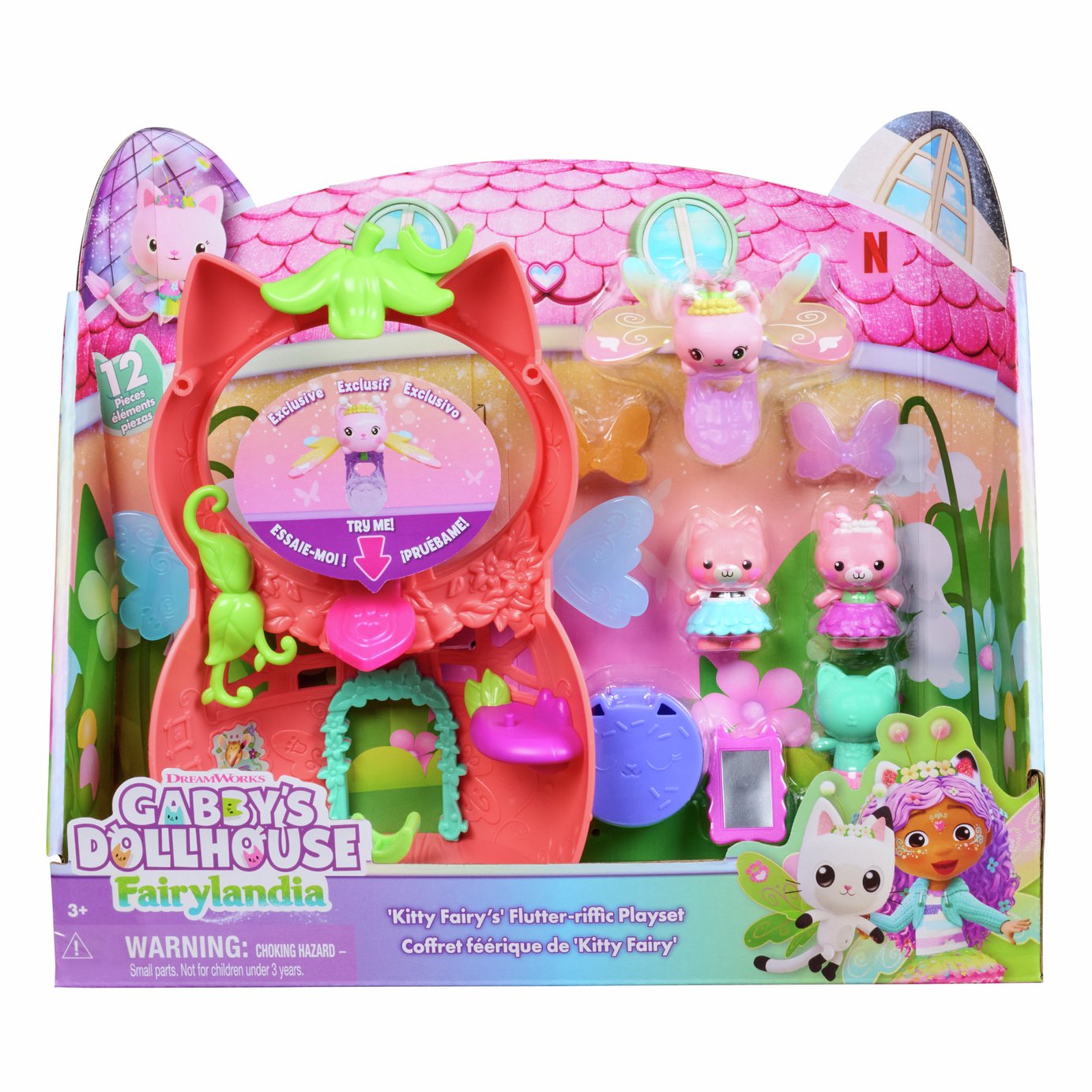 Gabby's Dollhouse Flutter Fairy Playset