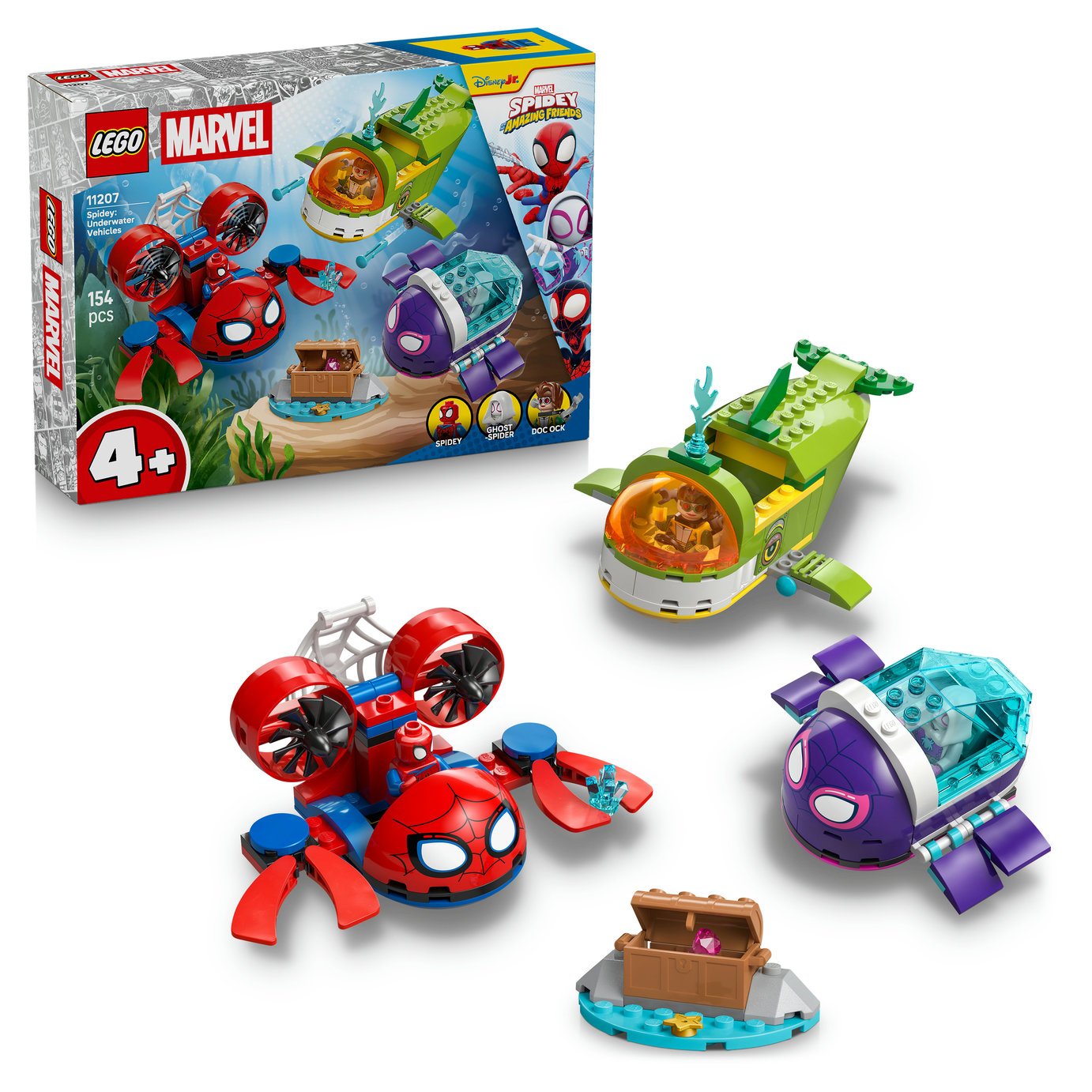 LEGO Marvel Spidey: Underwater Vehicles Toy 11207 PREORDER
