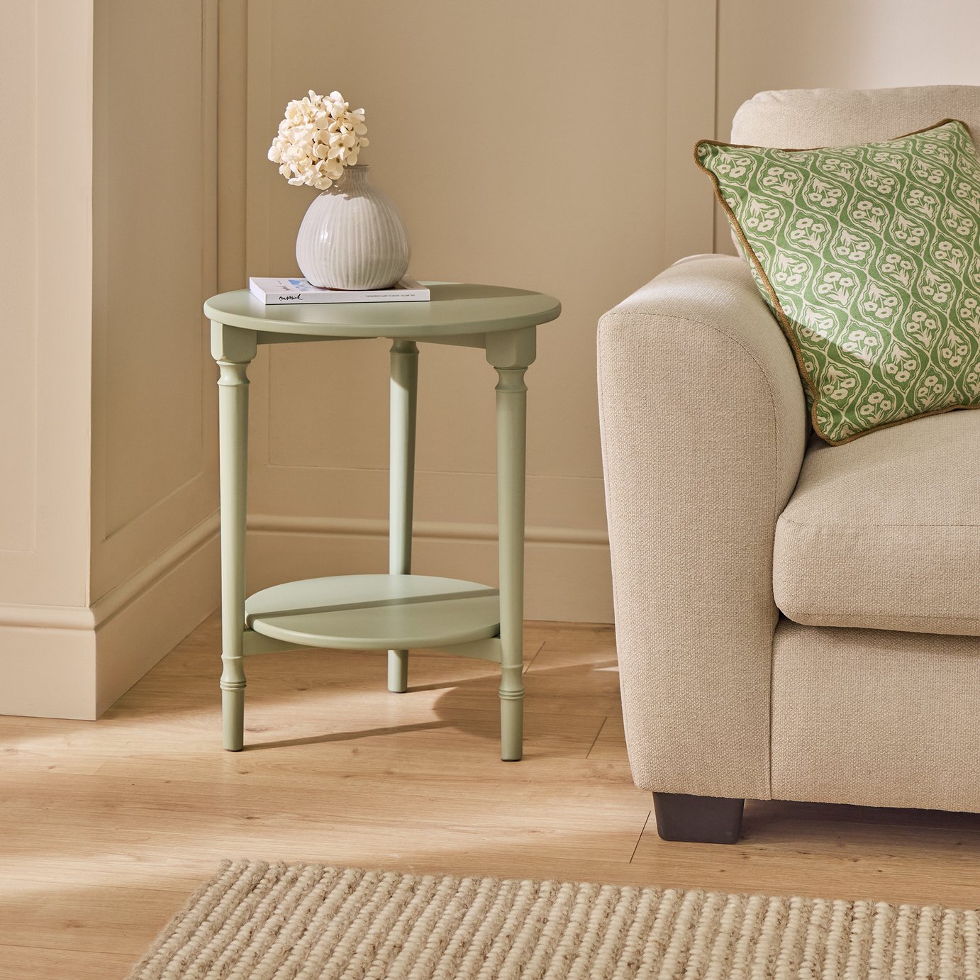 Argos Home Tatum Side Table - Green