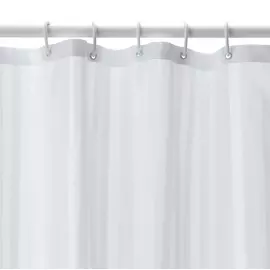 Argos Home Multi-way Shower Curtain and Rail Set - White