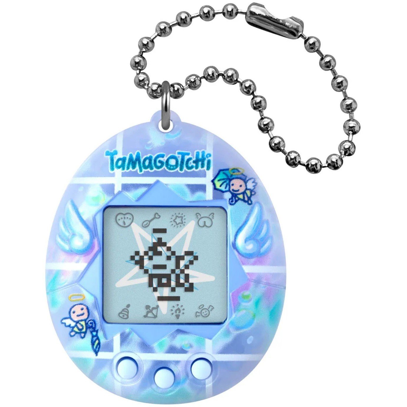 Tamagotchi Original Digital Pet Angel Rain Shell Toy
