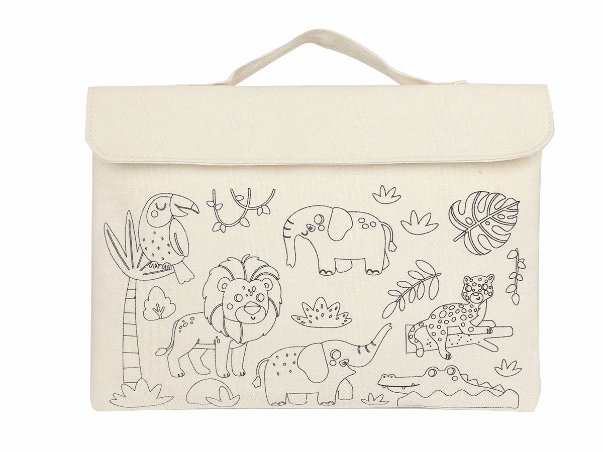 Chad Valley Colour & Play Activity Bag - Jungle 