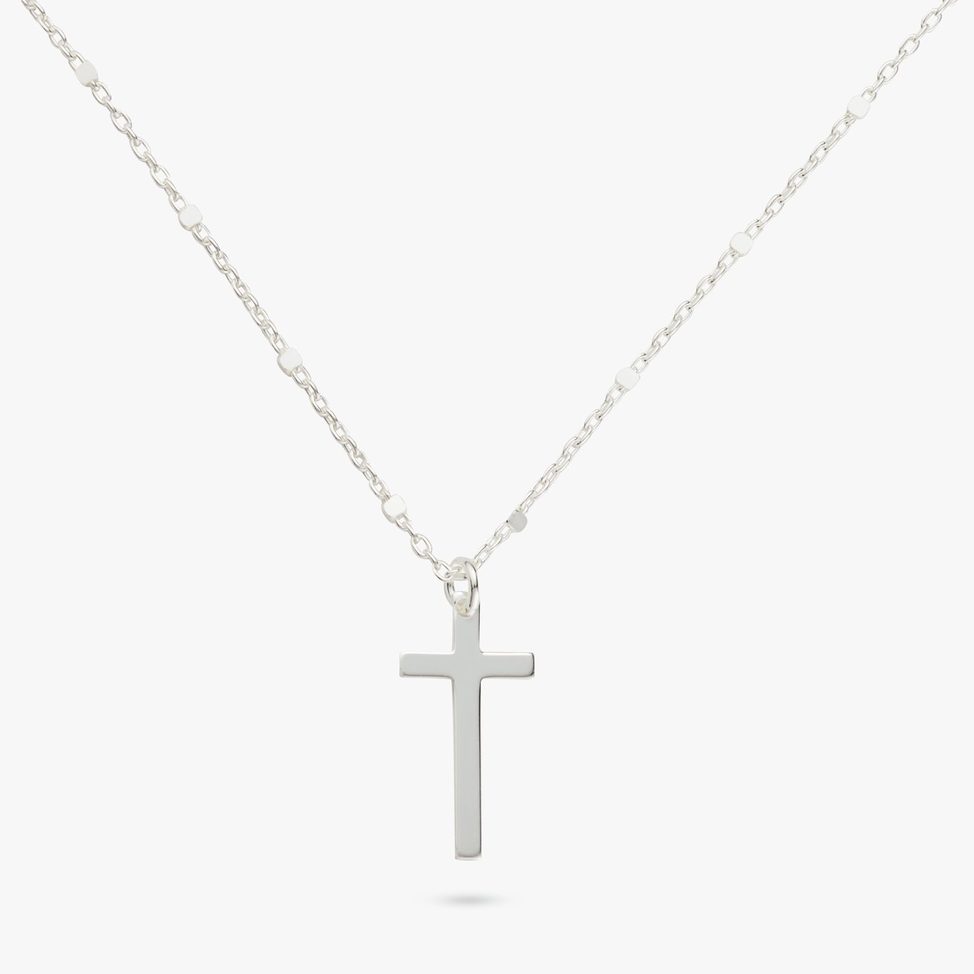 Revere Sterling Silver Cross Pendant Necklace