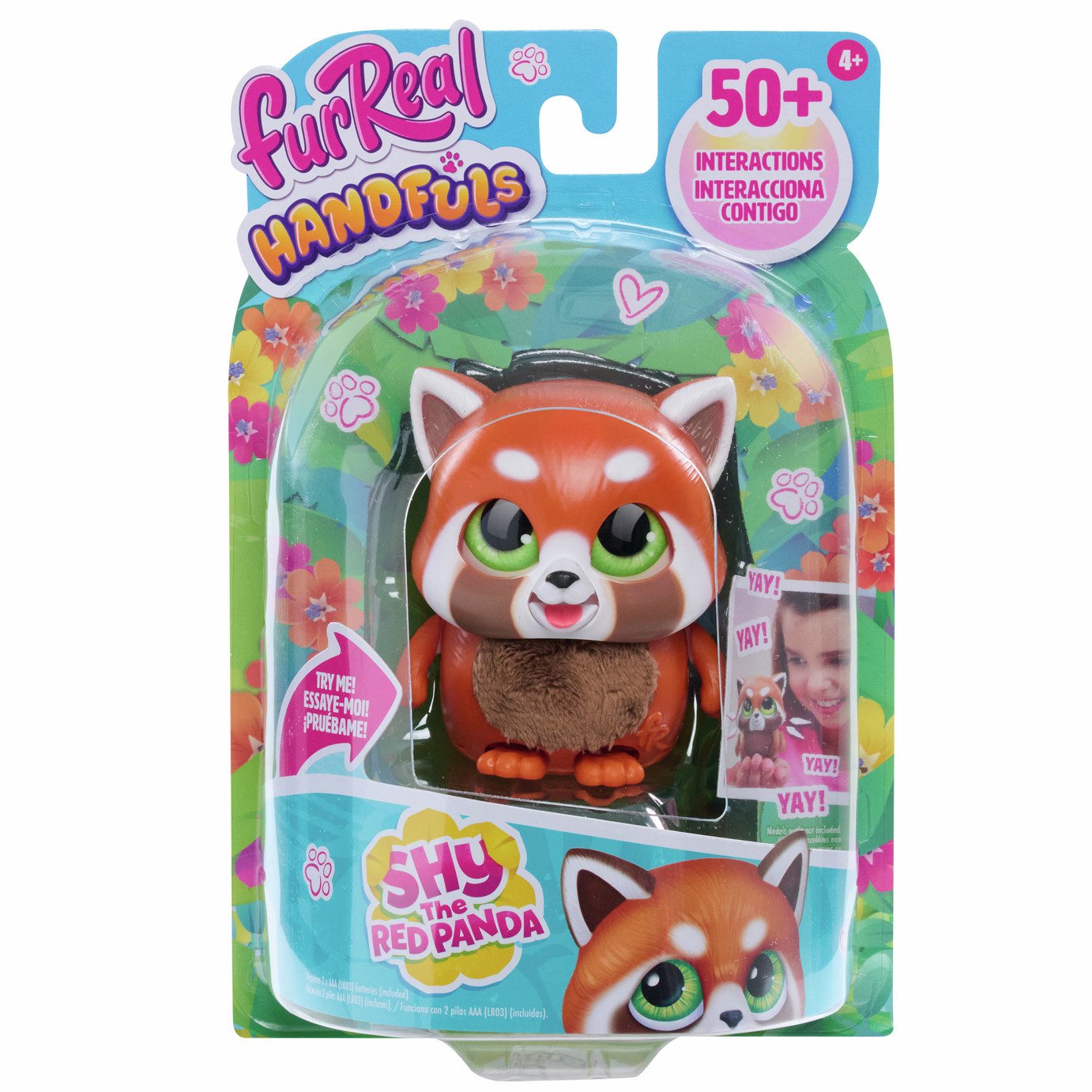 furReal Handfuls the Red Panda Interactive Soft Toy